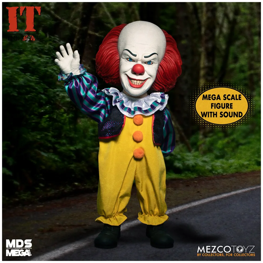 Mezco Es (1990) Pennywise MDS Mega Scale Puppe mit Sound Bild 1