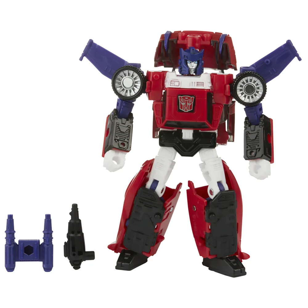 Hasbro Transformers Generations War for Cybertron: Kingdom Deluxe WFC-K41 Autobot Road Rage Action Figure Bild 1