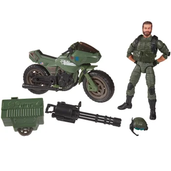 Hasbro G.I. Joe Classified Series Alvin “Breaker” Kinney with RAM Cycle