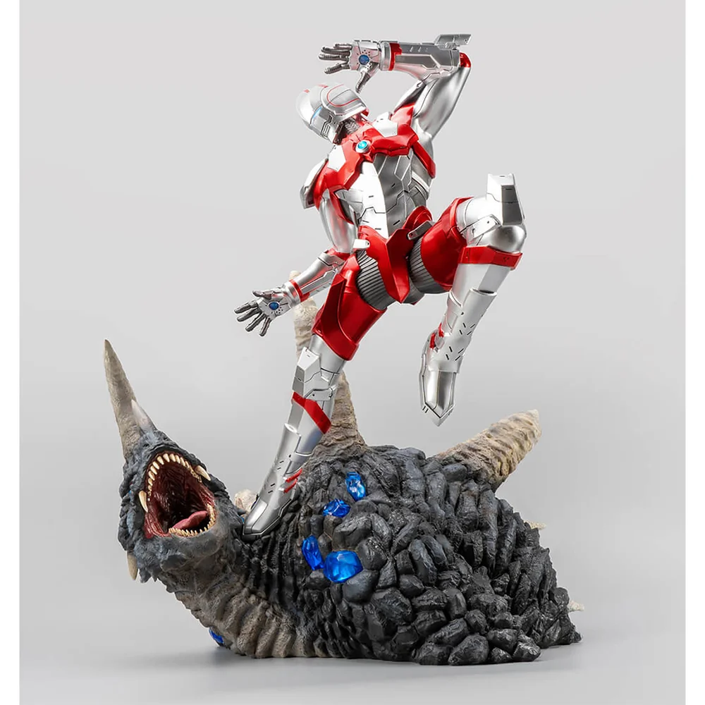 PureArts Ultraman 1/4 Scale Statue - Ultraman Vs. Black King Bild 1