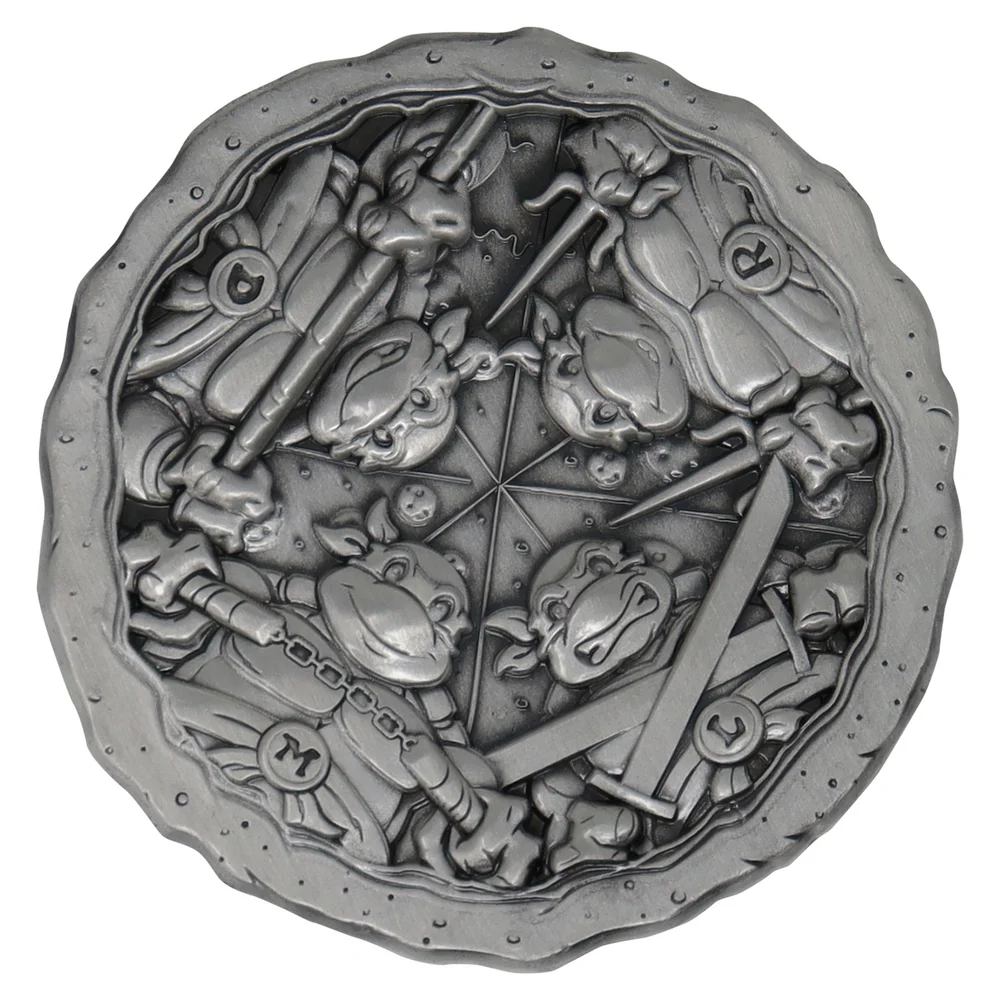 Fanattik Teenage Mutant Ninja Turtles Limited Edition Pizza Medallion Bild 1