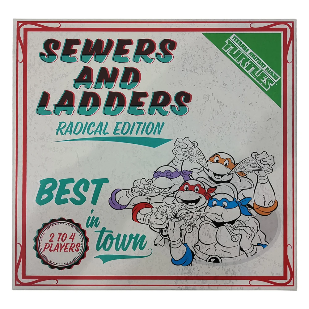 Fanattik Teenage Mutant Ninja Turtles Sewers & Ladders Board Game Bild 1