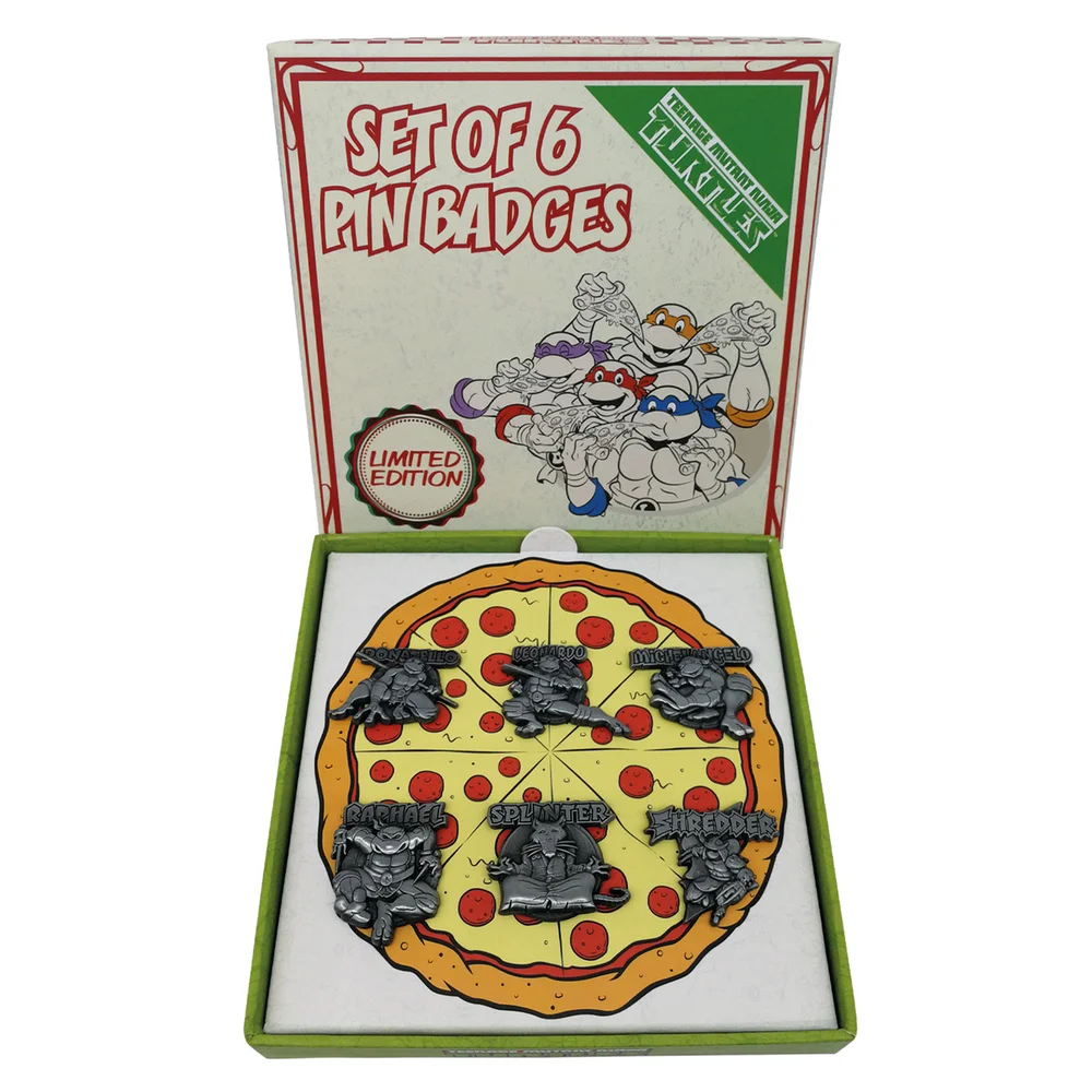 Fanattik Teenage Mutant Ninja Turtles Pin Badge Set Bild 1
