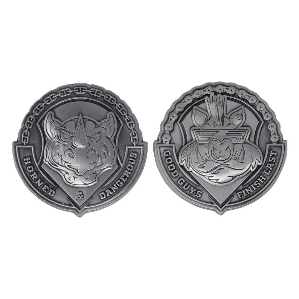 Fanattik Teenage Mutant Ninja Turtles Bad Guys Medallion Set Bild 1