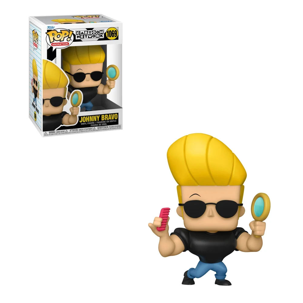Johnny Bravo with Mirror and Comb Funko Pop! Vinyl Bild 1