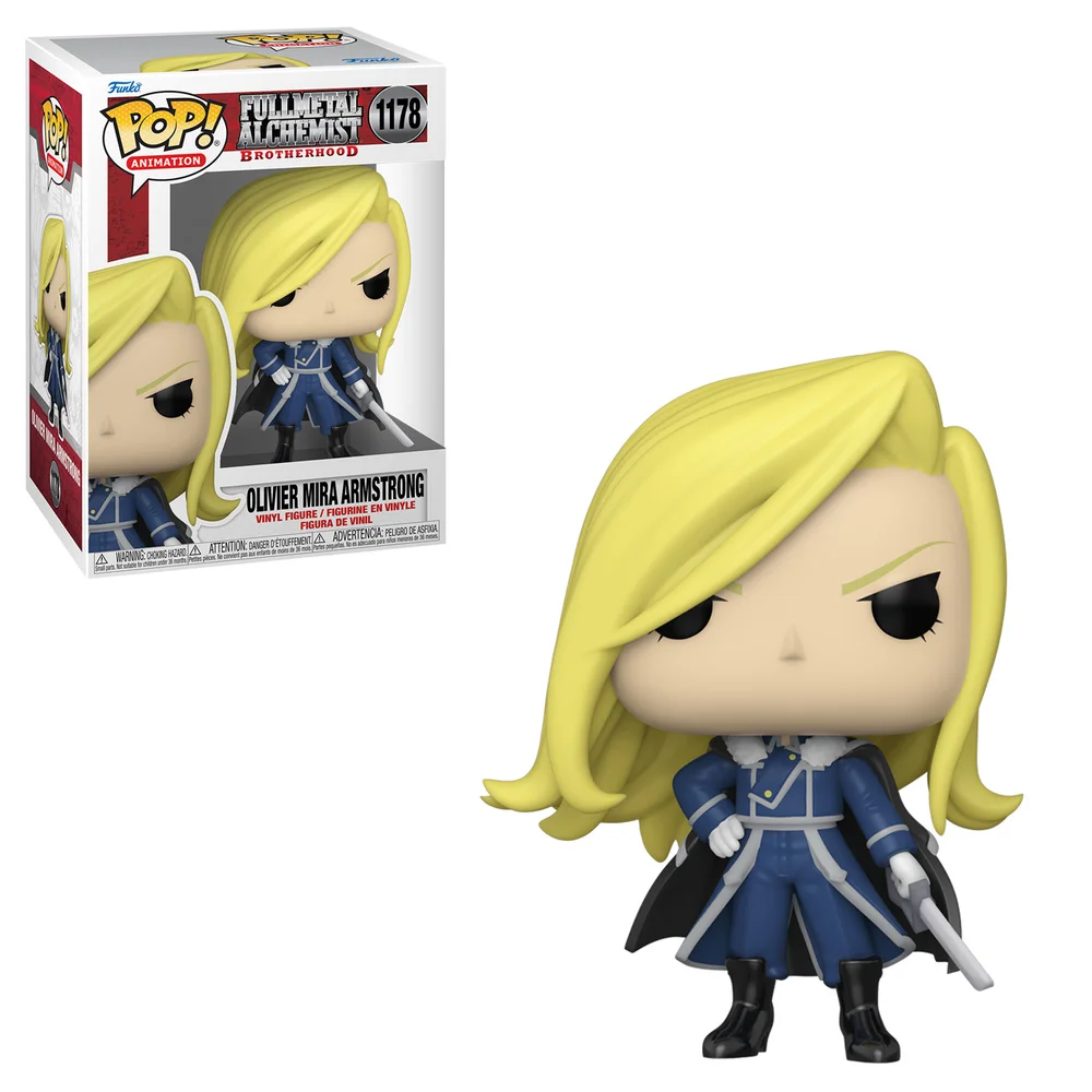 Fullmetal Alchemist: Brotherhood Olivier Armstrong with Sword Funko Pop! Vinyl Bild 1