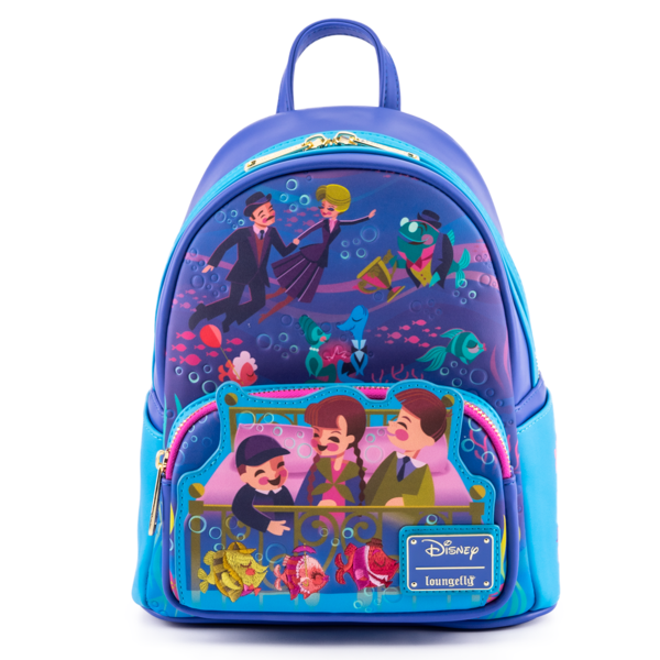 Loungefly Disney Bedknobs And Broomsticks Beautiful Briny Ballroom Mini Backpack Bild 1