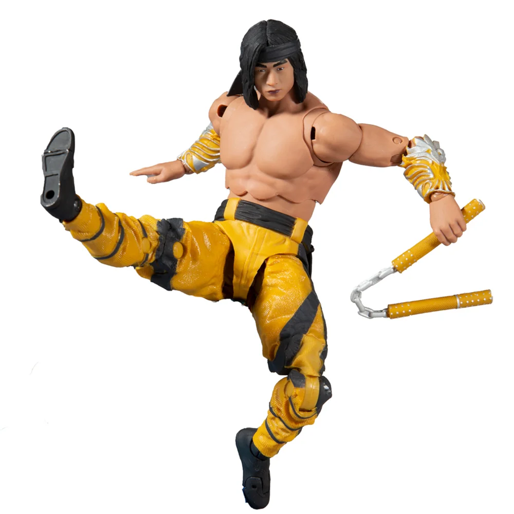 McFarlane Mortal Kombat 7 Inch Action Figure - Liu Kang (Fighting Abbot) Bild 1