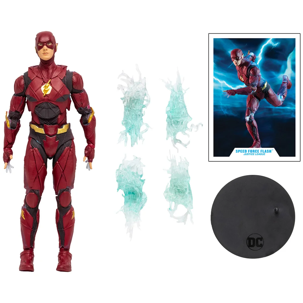 McFarlane DC Justice League Movie Speed Force Flash NYCC Edition Action Figure Bild 1