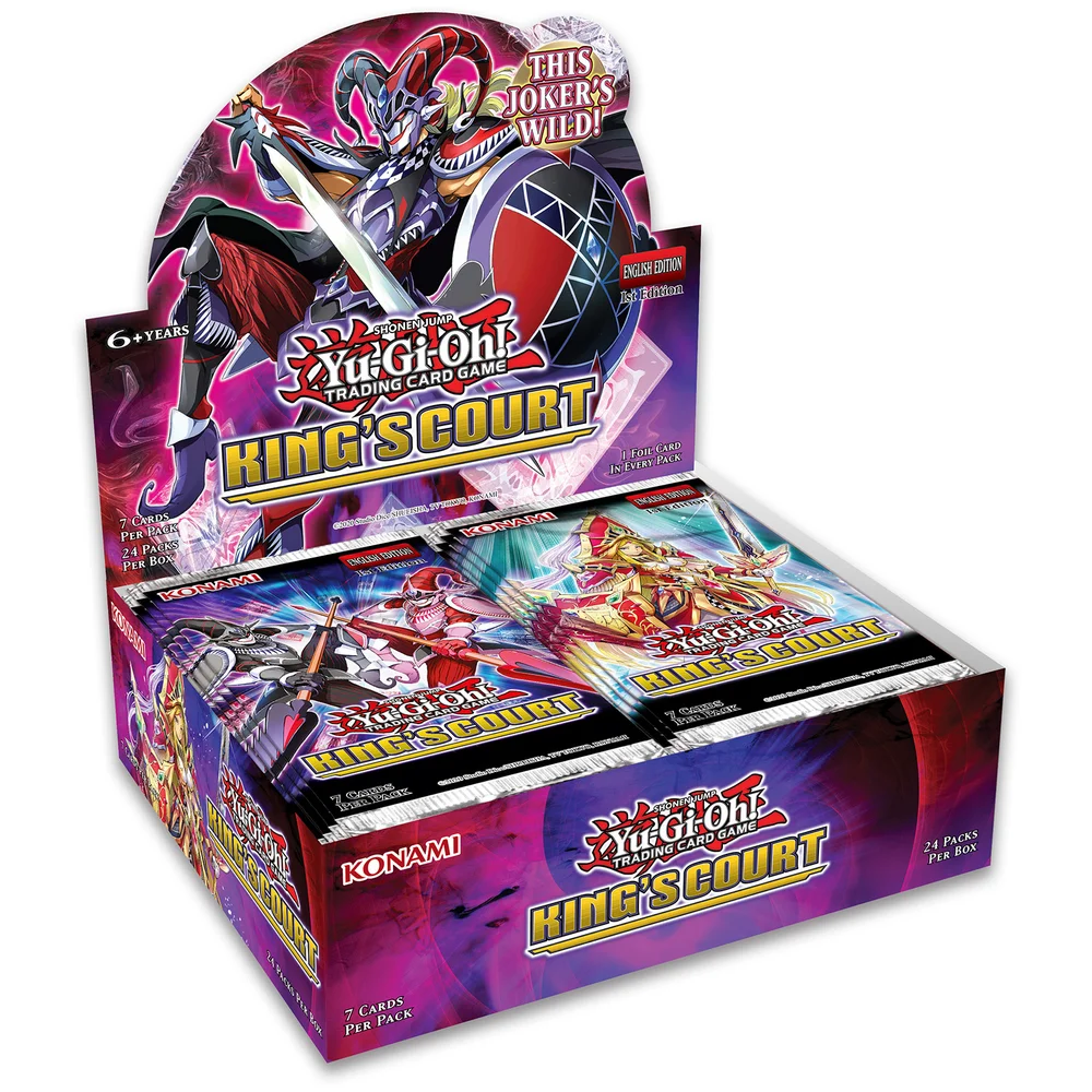 Yu-Gi-Oh! TCG: King's Court Booster Full Booster Display (24 Boosters) Bild 1