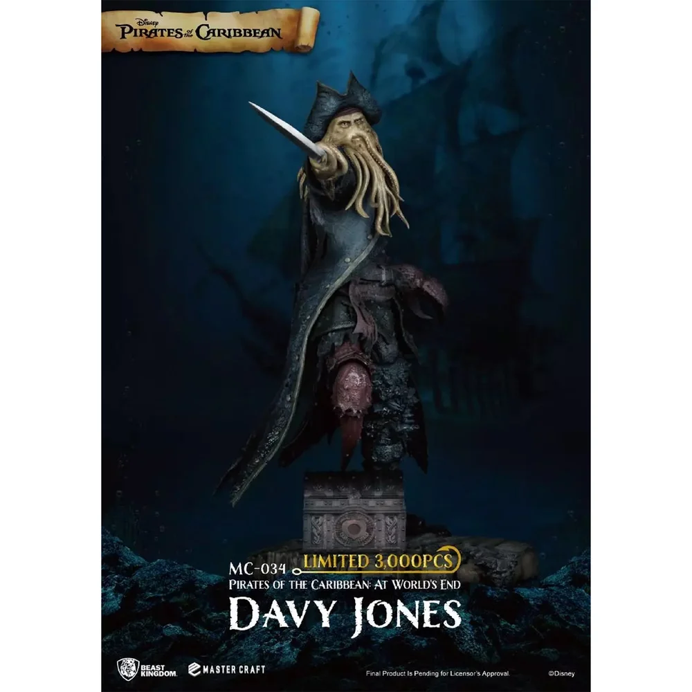 Beast Kingdom Pirates of the Caribbean: At World's End Master Craft Statue - Davy Jones Bild 1