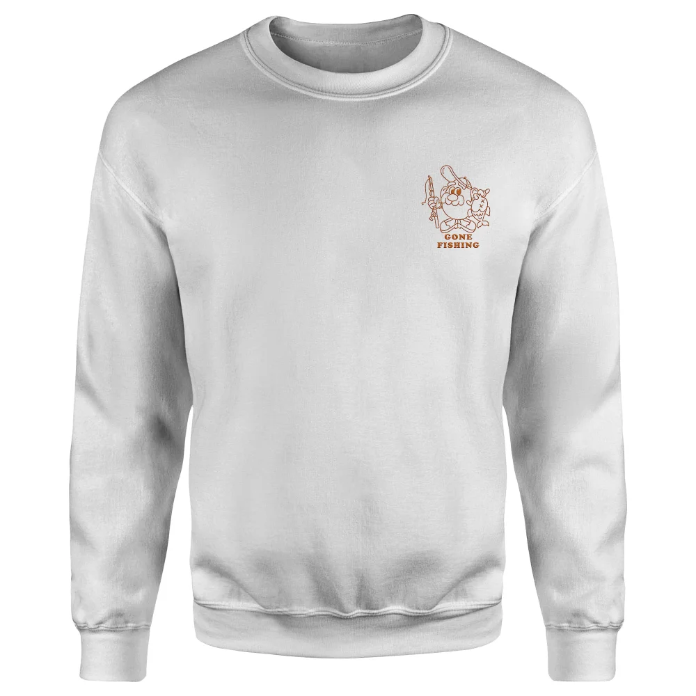 Mr. Potato Head Gone Fishing Unisex Sweatshirt - White - S Bild 1