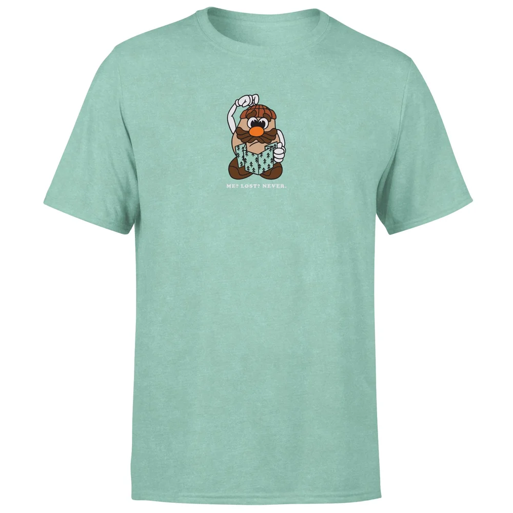 Mr. Potato Head Never Lost Men's T-Shirt - Mint Acid Wash - S Bild 1