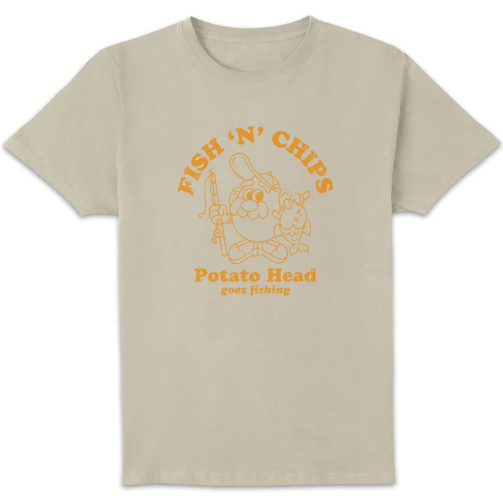 Mr. Potato Head Fish N Chips Men's T-Shirt - Cream - L Bild 1