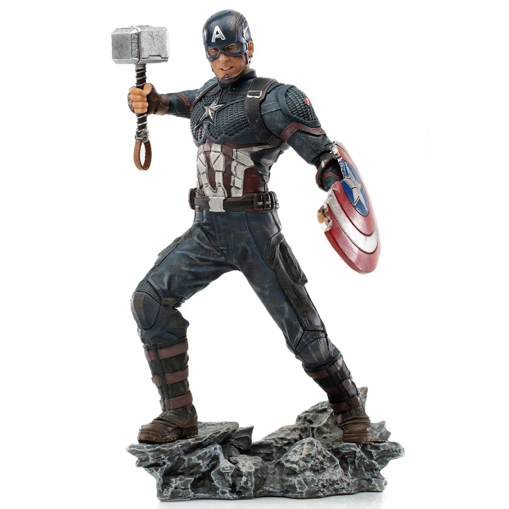 Iron Studios The Infinity Saga BDS Art Scale Statue 1/10 Captain America Ultimate 21 cm Bild 1