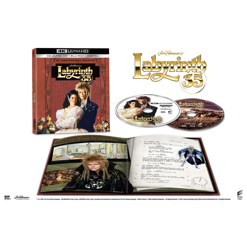 Labyrinth - Zavvi Exclusive 35th Anniversary 4K Ultra HD (Includes Blu-ray) Bild 1
