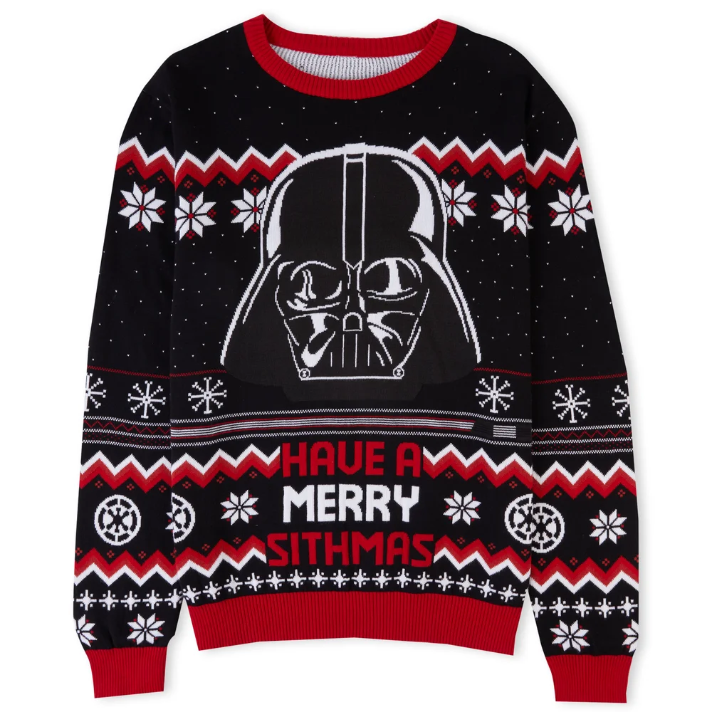 Have a Merry Sithmas Christmas Knitted Jumper Black - XS Bild 1