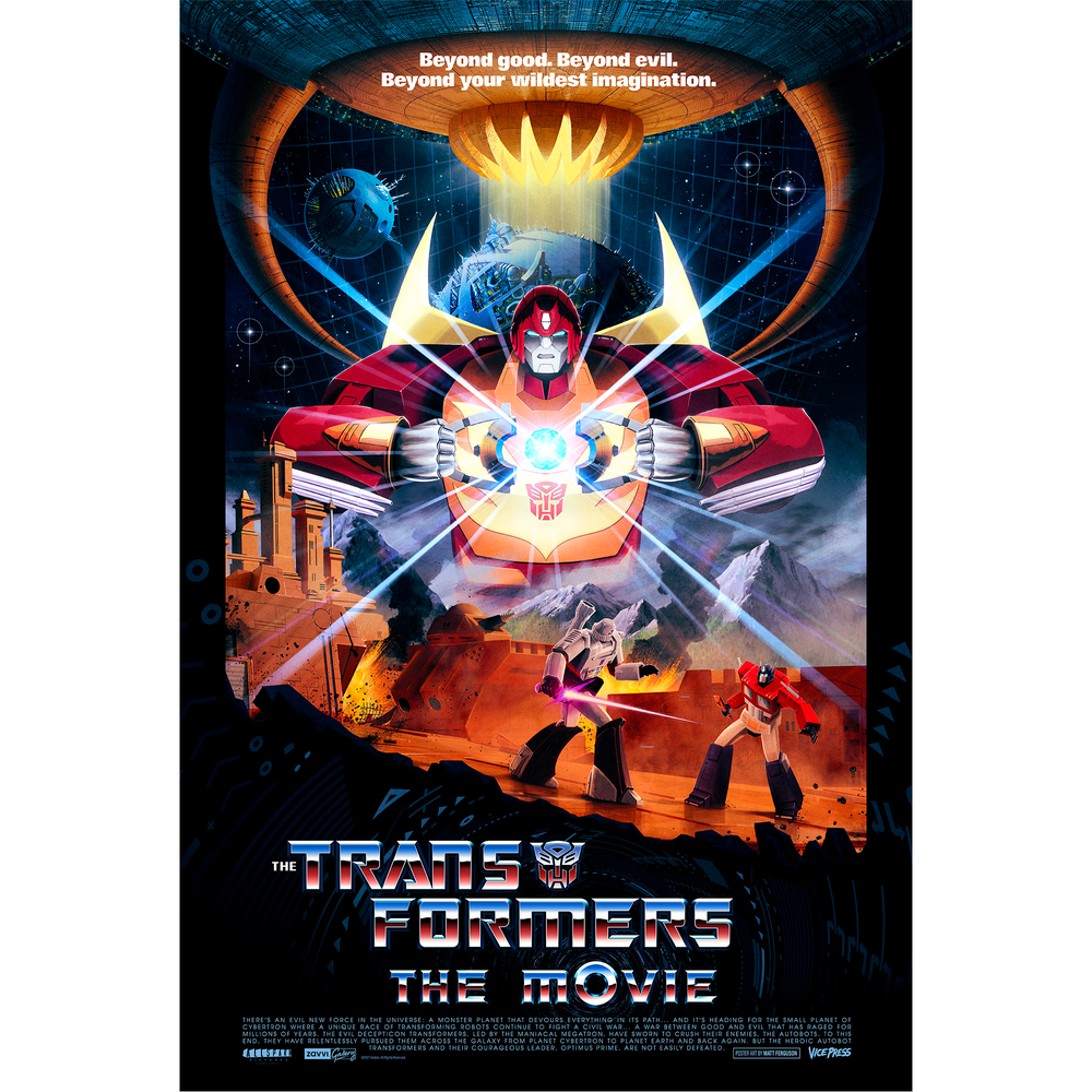 Transformers 24x36" Lithograph Print by Matt Ferguson Bild 1