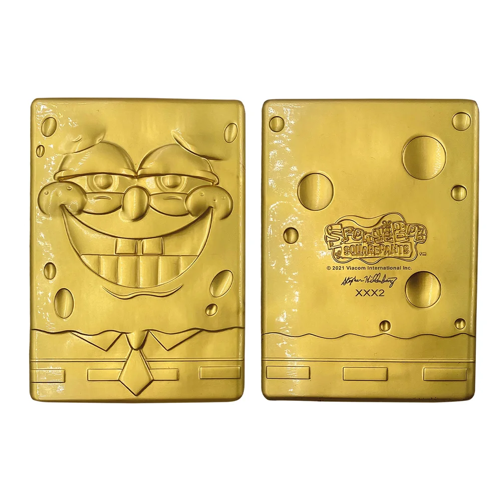 Fanattik SpongeBob SquarePants 24k Gold Plated Ingot Bild 1