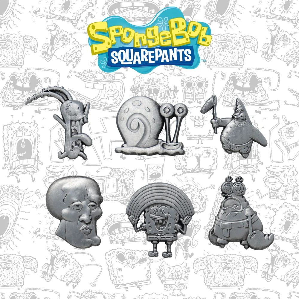 Fanattik SpongeBob SquarePants Limited Edition 6 Pin Set Bild 1