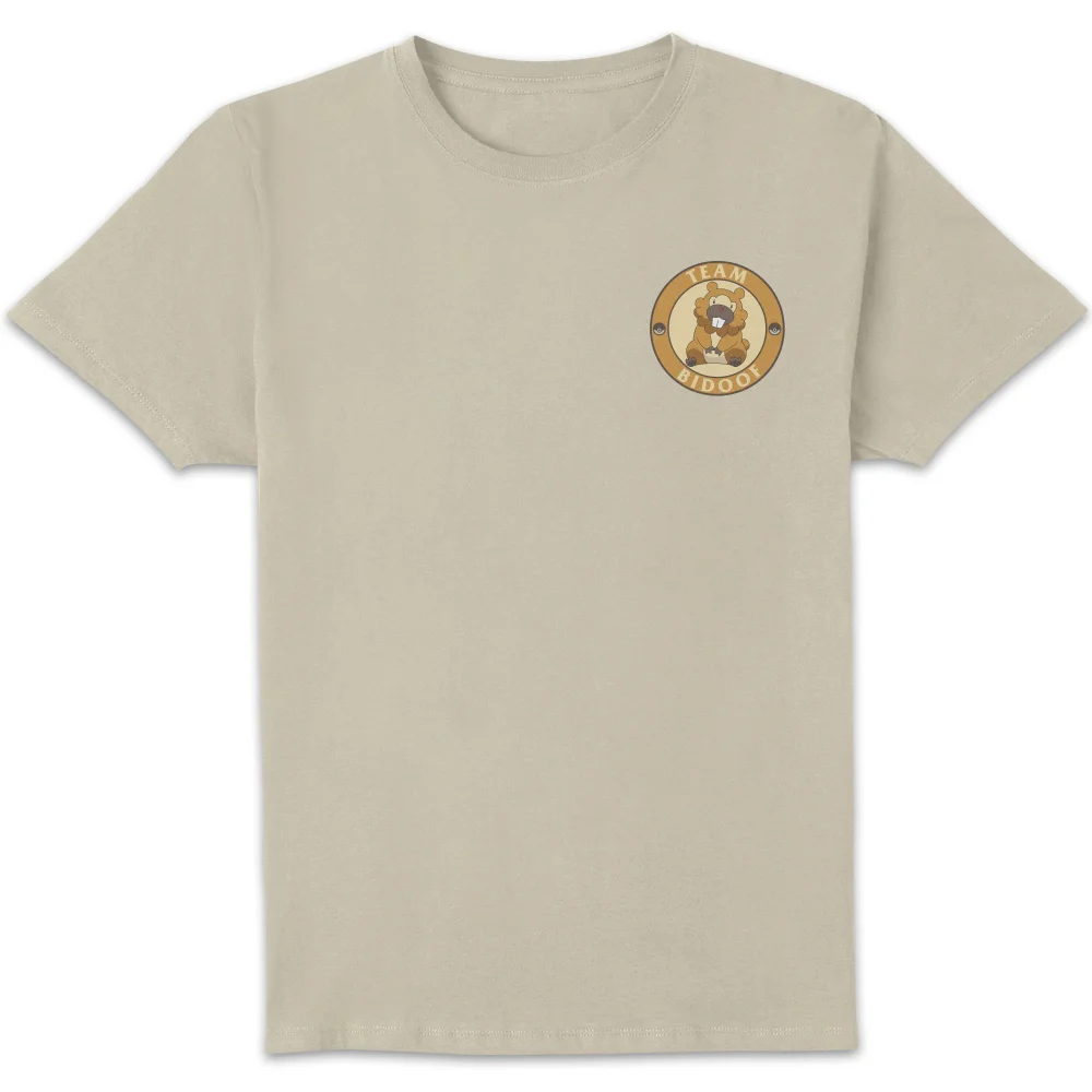 Pokémon Team Bidoof Unisex T-Shirt - Cream - L Bild 1