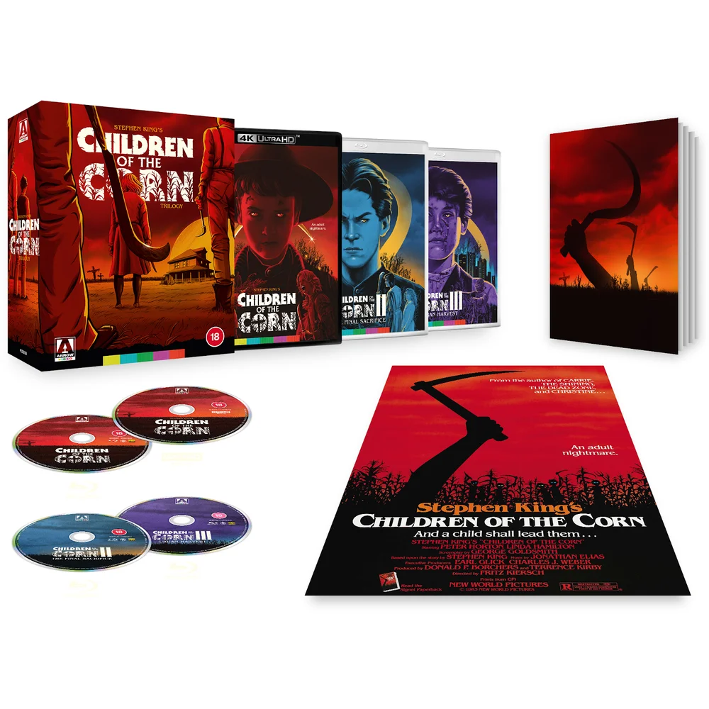 Children of the Corn Trilogy - Limited Edition 4K Ultra HD (Includes Blu-ray) Bild 1