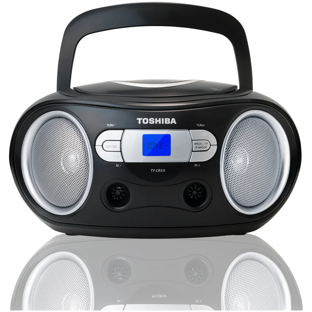 Toshiba Portable CD Boombox - Black Bild 1