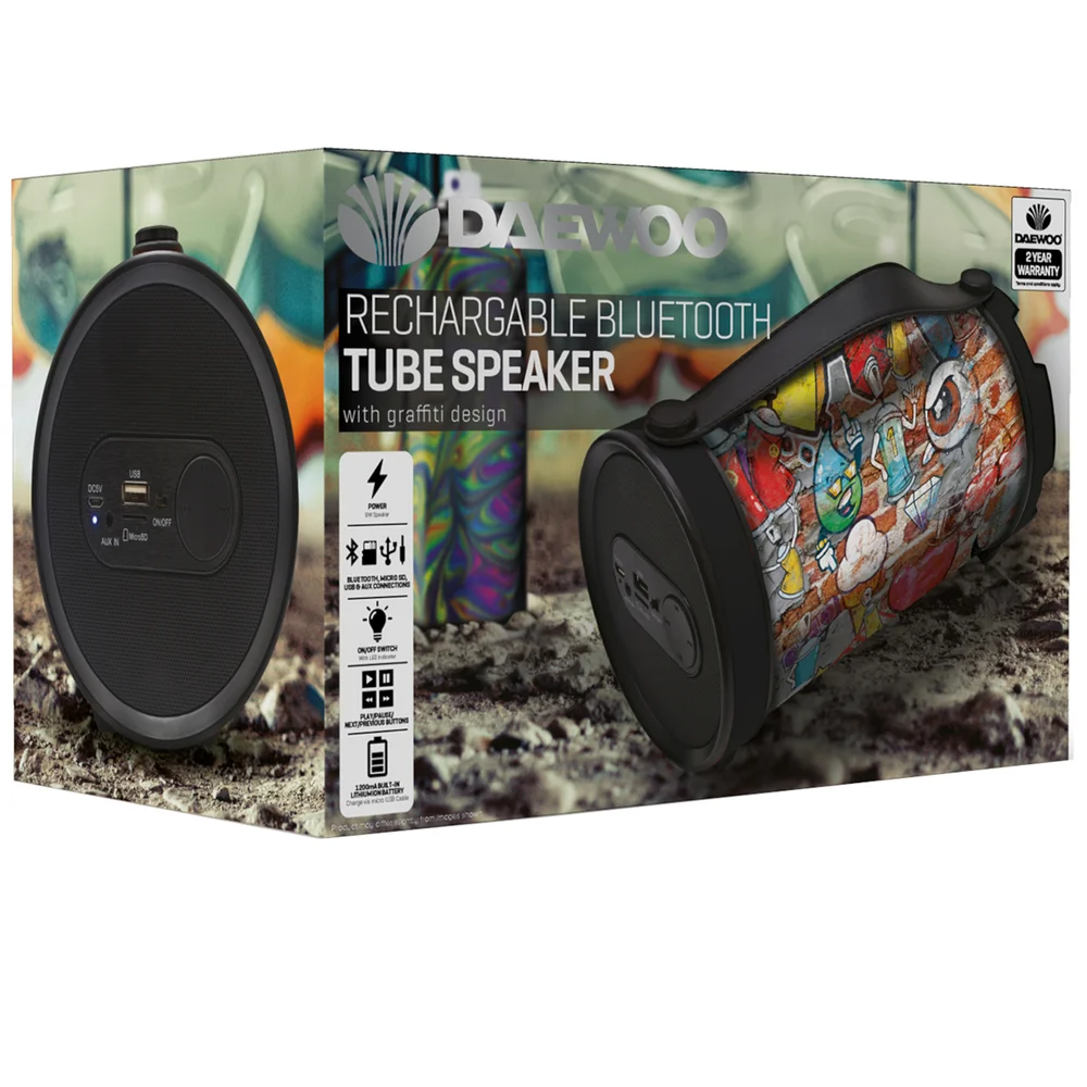 Daewoo Bluetooth Tube Speaker Bild 1