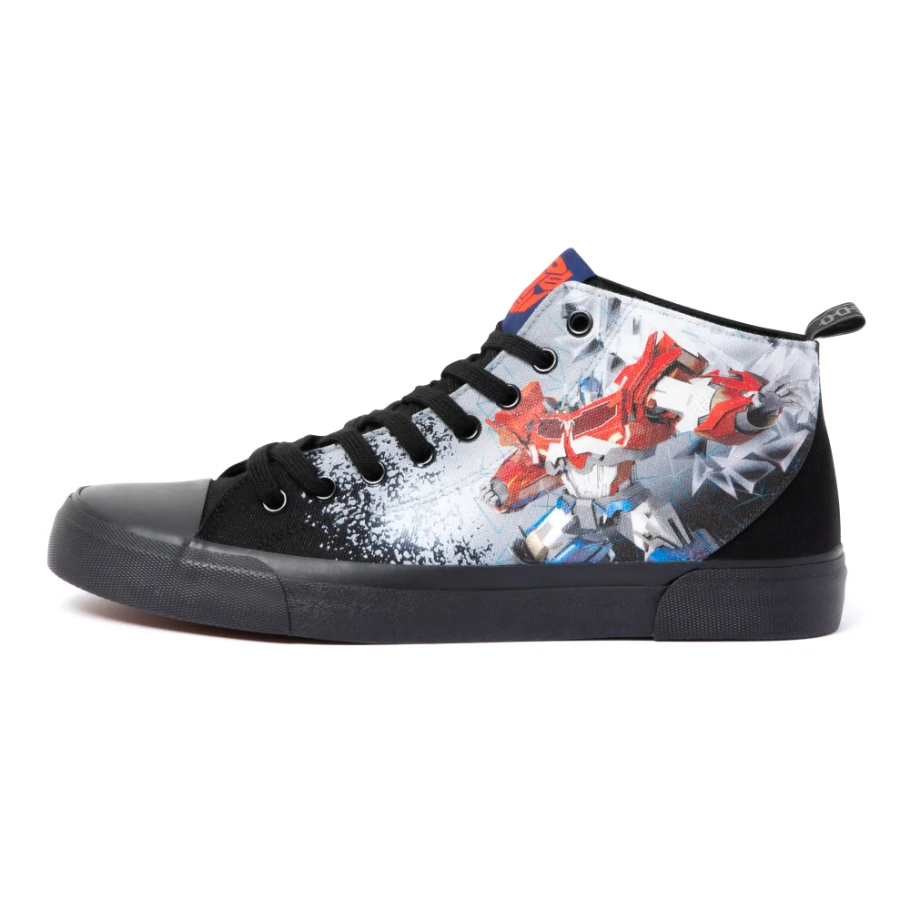 Akedo x Transformers Optimus Prime High Top - All Black - UK3 / EU35.5 Bild 1