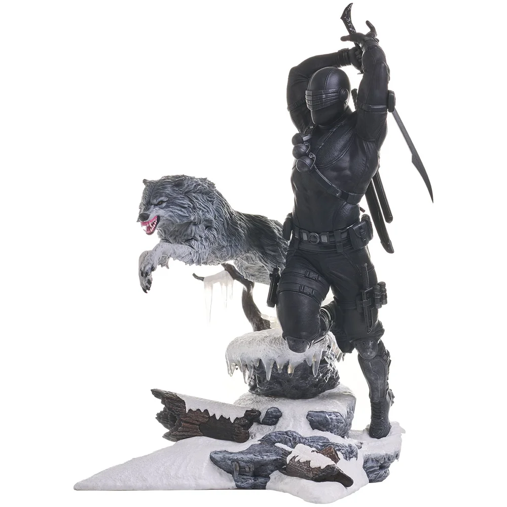 Diamond Select Movie Gallery PVC Statue - Snake Eyes Bild 1