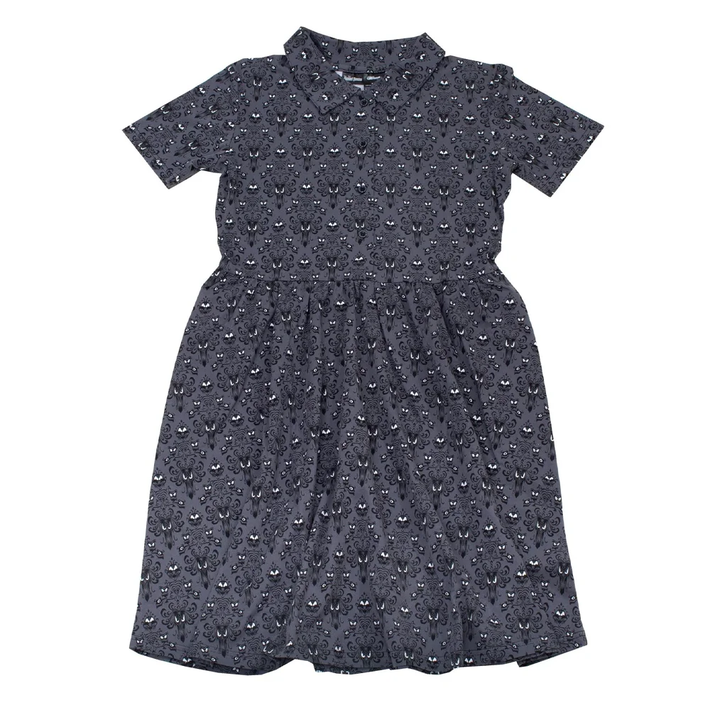 Cakeworthy Haunted Mansion Wallpaper BU Dress - S Bild 1