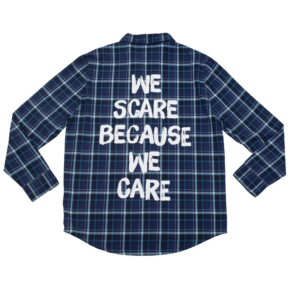 Cakeworthy Monsters Inc We Scare Flannel - S Bild 1