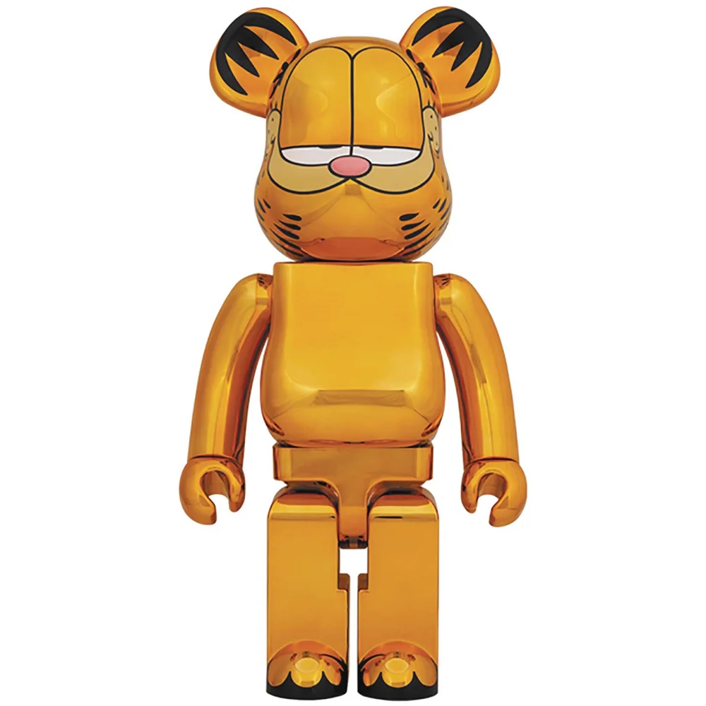 Medicom Garfield (Gold Chrome) 1000% Be@rbrick Bild 1