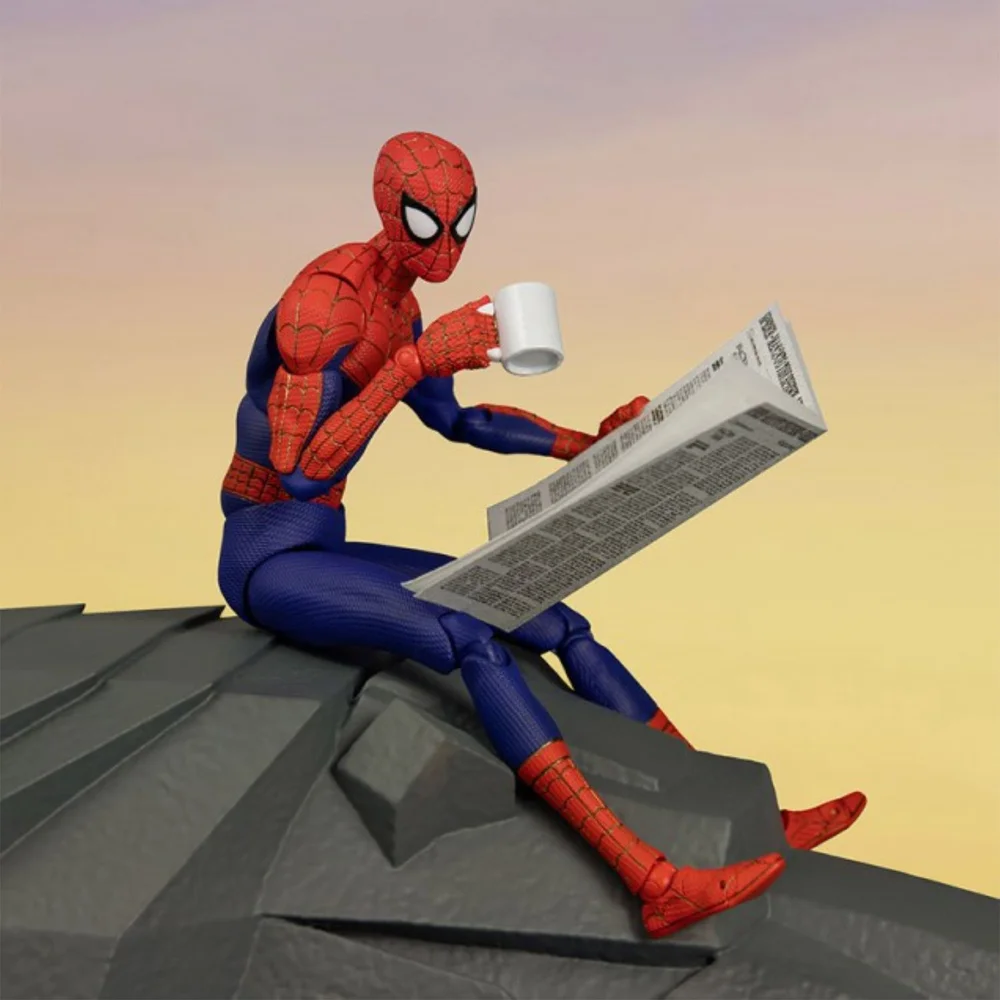 Spider-Man: Enter The Spider-Verse SV-ACTION Figure - Peter B. Parker (Special Version) Bild 1
