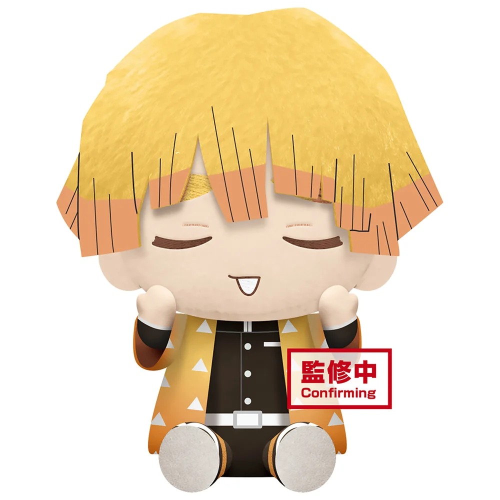 Banpresto Demon Slayer: Kimetsu no Yaiba Zenitsu Agatsuma Big Plush Series 20 cm Bild 1