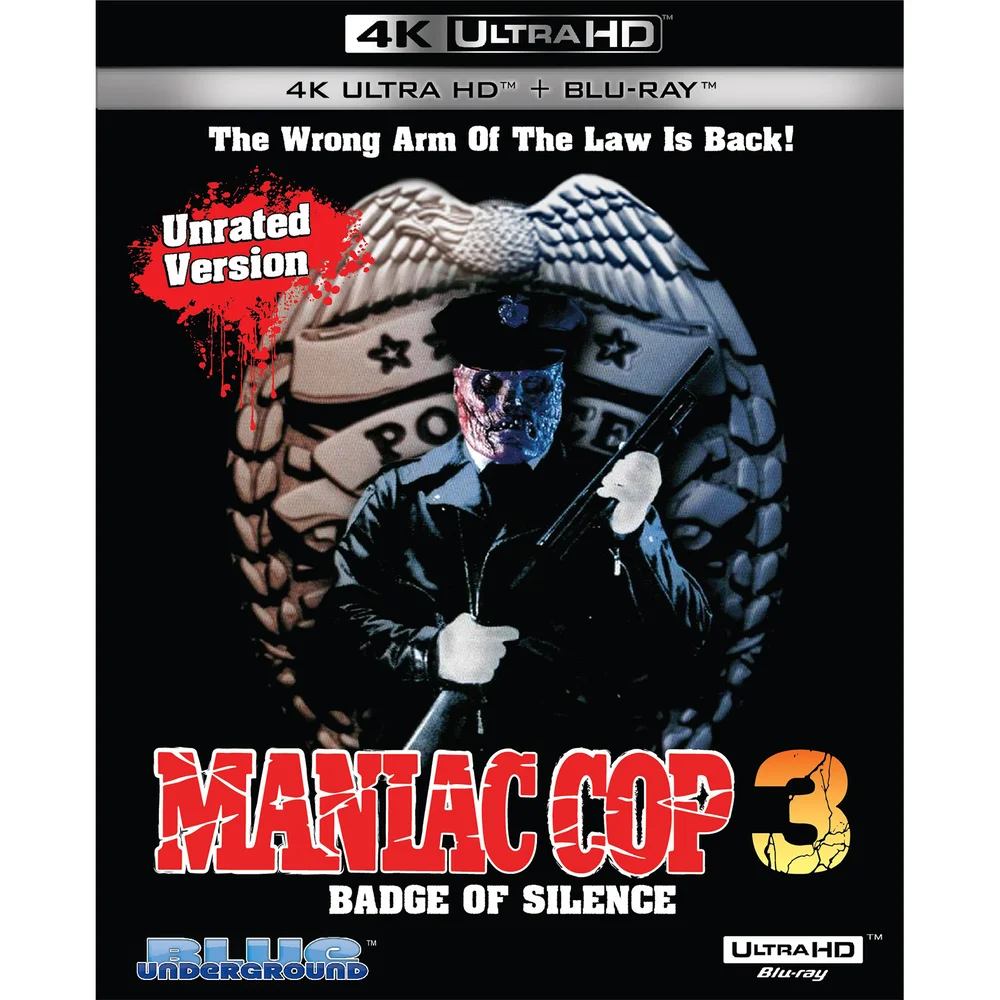 Maniac Cop 3: Badge Of Silence - 4K Ultra HD (Includes Blu-ray) Bild 1