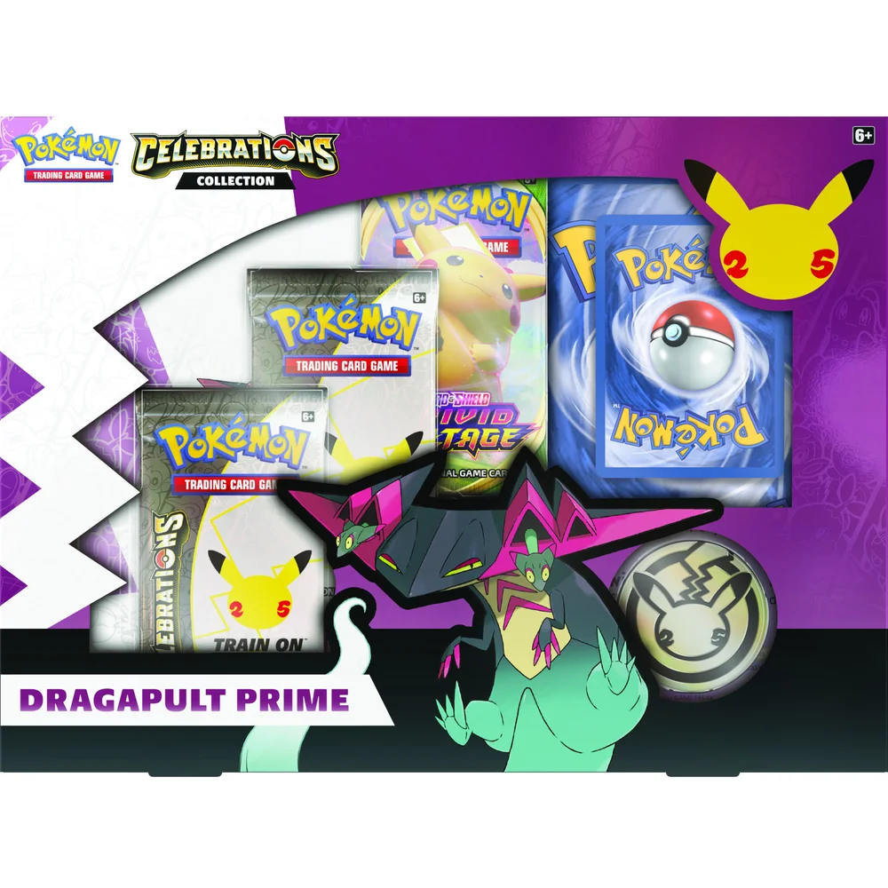 Pokémon TCG: Celebrations Collection Dragapult Prime (25th Anniversary) Bild 1