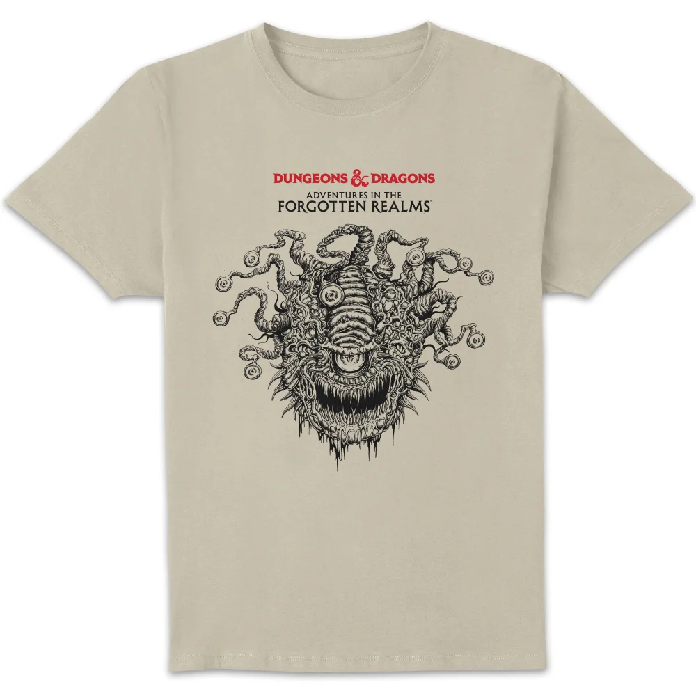 Dungeons & Dragons Beholder Unisex T-Shirt - White Vintage Wash - S Bild 1
