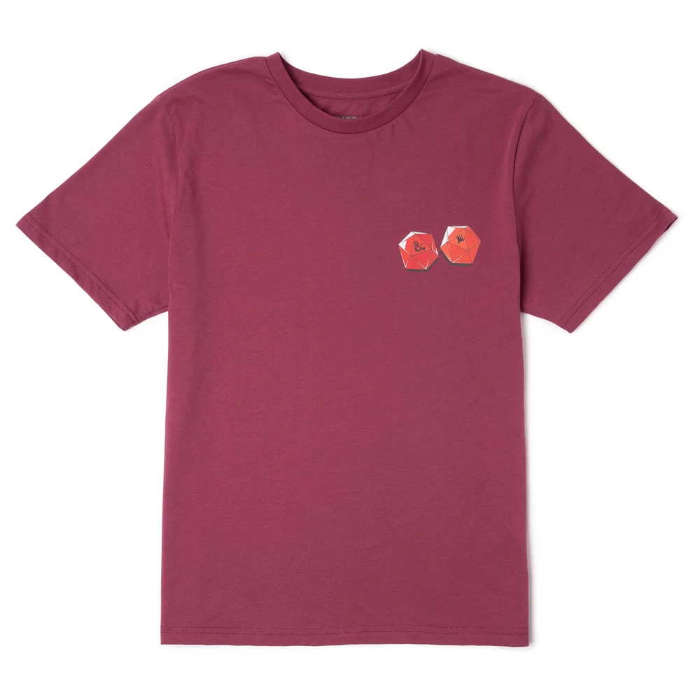 Dungeons & Dragons Temple Of The Dragon Queen Unisex T-Shirt - Burgundy - S Bild 1