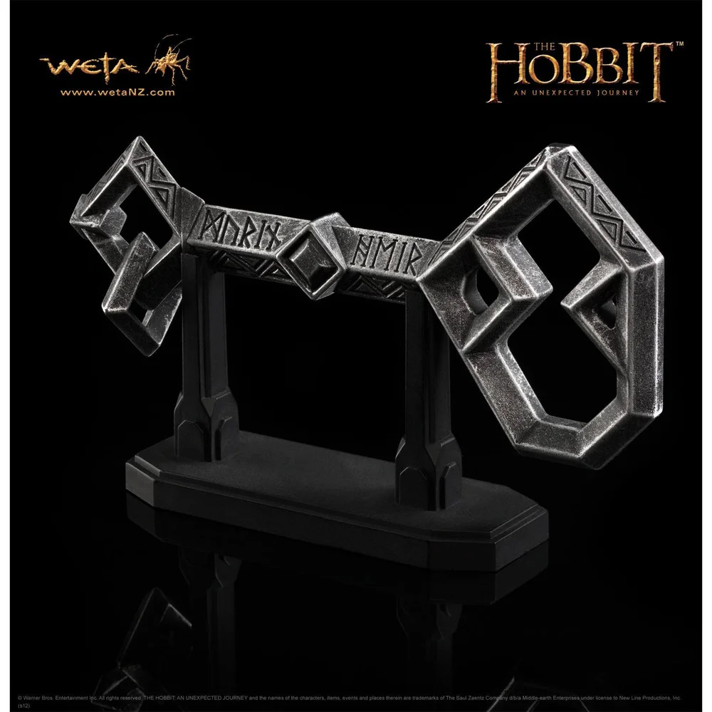 Weta Workshop The Hobbit Replica 1/1 Scale Key to Erebor 13cm Bild 1
