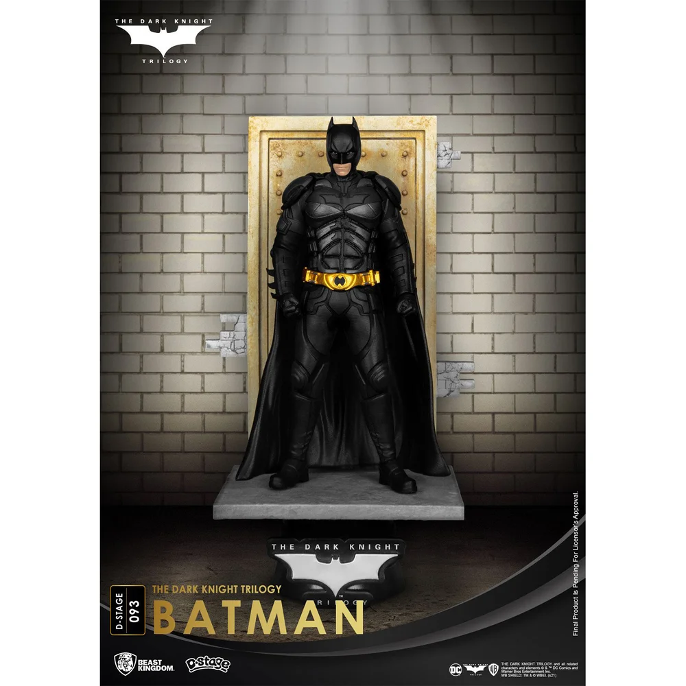 Beast Kingdom DC Comics D-Stage PVC Diorama The Dark Knight Trilogy Batman 16 cm Bild 1