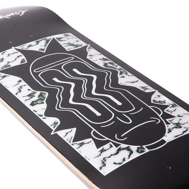 Rick And Morty DUST! Exclusive SkateBoard Deck - Wave Glitch