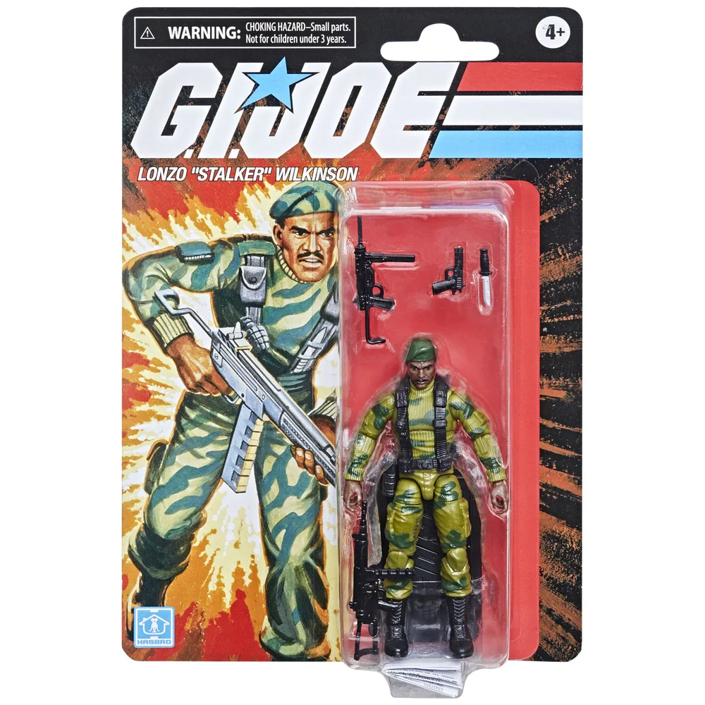 Hasbro G.I. Joe Retro Collection Lonzo “Stalker” Wilkinson Action Figure Bild 1
