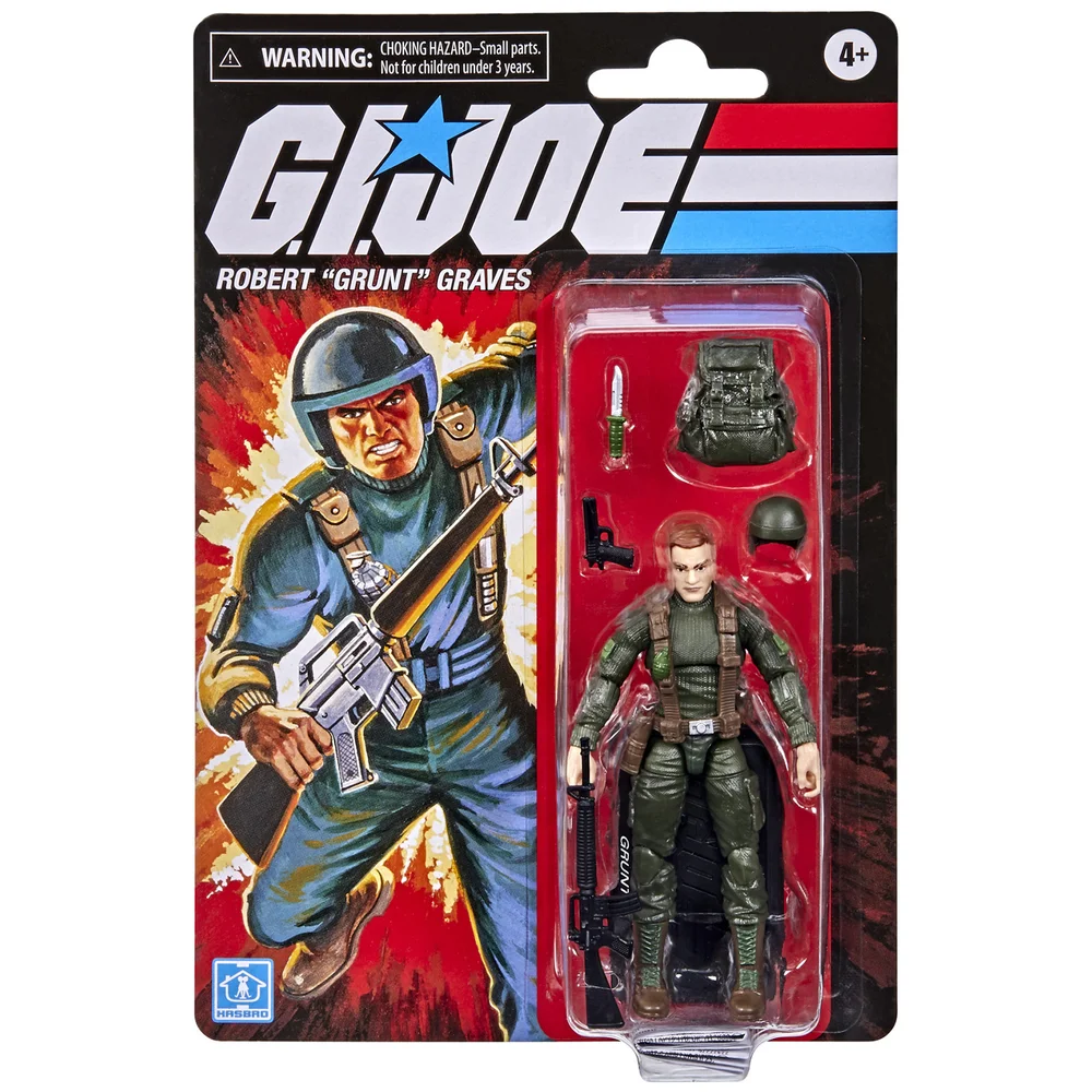 Hasbro G.I. Joe Retro Collection Robert “Grunt” Graves Action Figure Bild 1