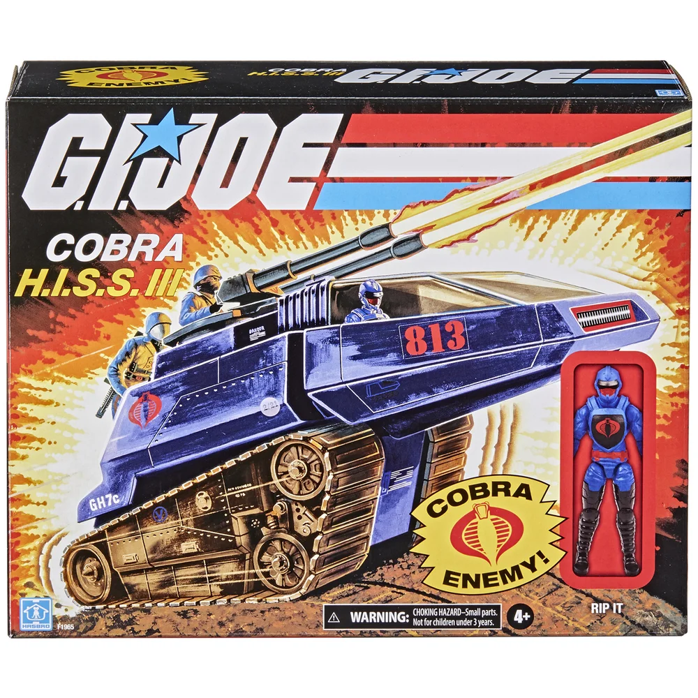 Hasbro G.I. Joe Retro Collection Cobra H.I.S.S. III Action Figure Bild 1