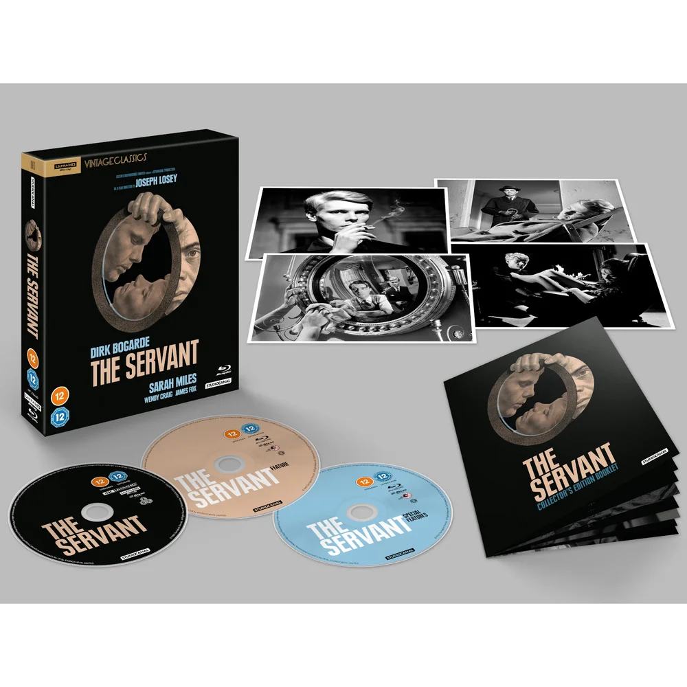 The Servant (Vintage Classics) - 4K Ultra HD Collector's Edition Bild 1