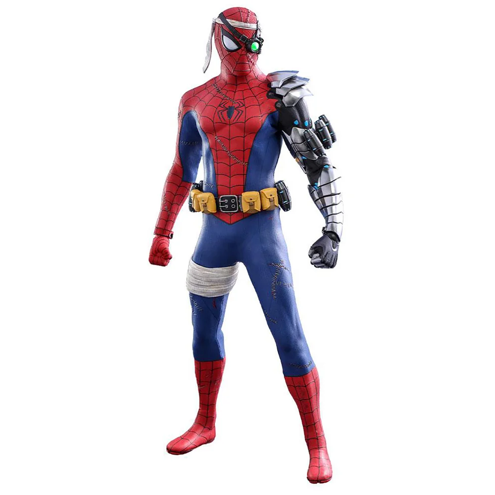 Hot Toys Spider-Man Videogame Masterpiece Action Figure 1/6 Cyborg Spider-Man Suit 2021 Toy Fair Exclusive Bild 1