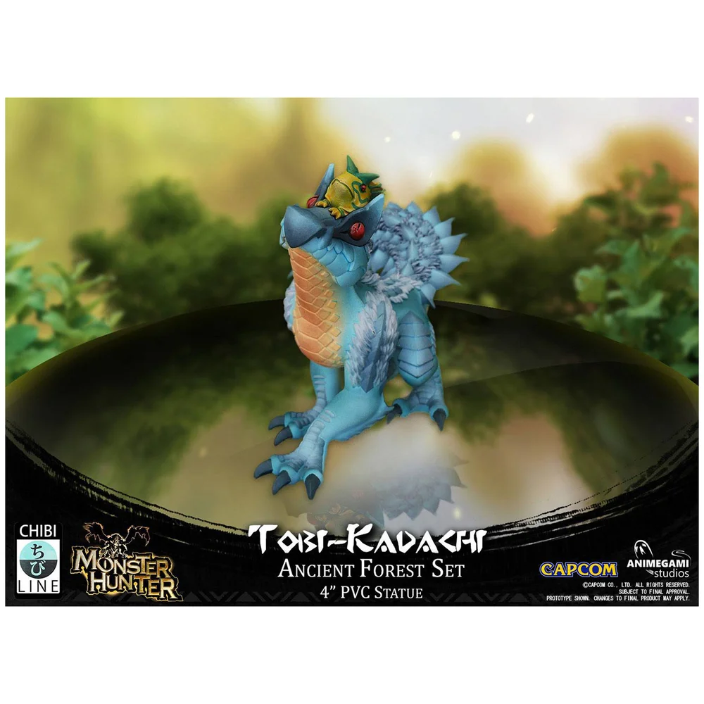 Anemigami Monster Hunter PVC Statue Tobi-Kadachi 10 cm Bild 1