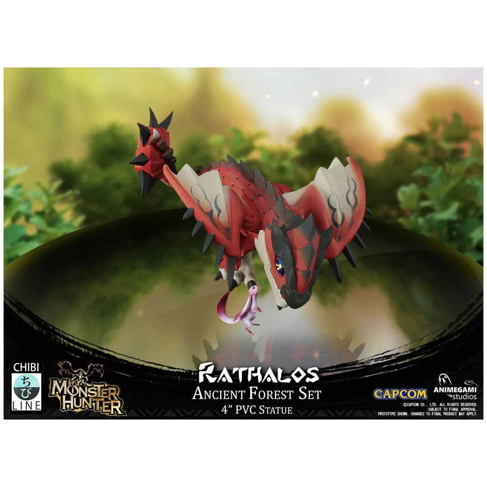 Anemigami Monster Hunter PVC Statue Rathalos 10 cm Bild 1