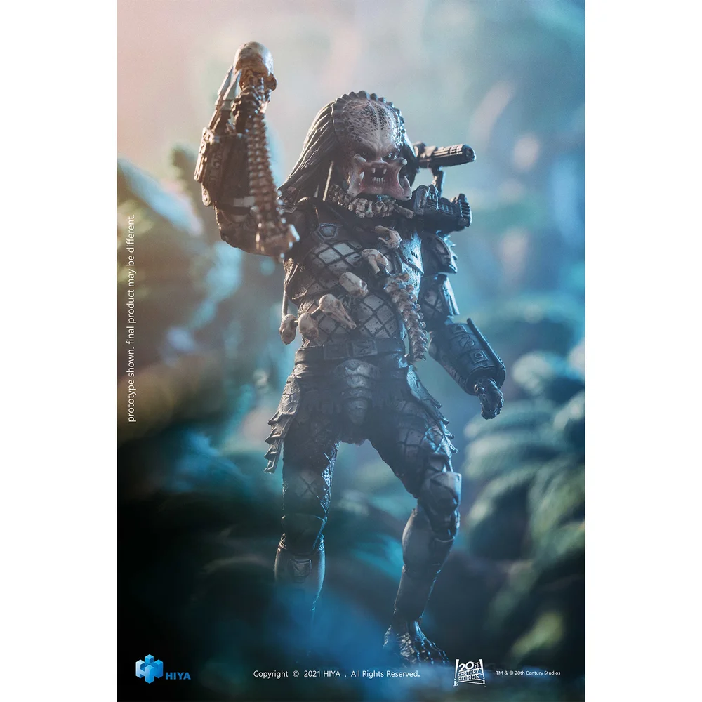 HIYA Toys Predator Exquisite Mini 1/18 Scale Figure - Open Mouth Jungle Predator Bild 1